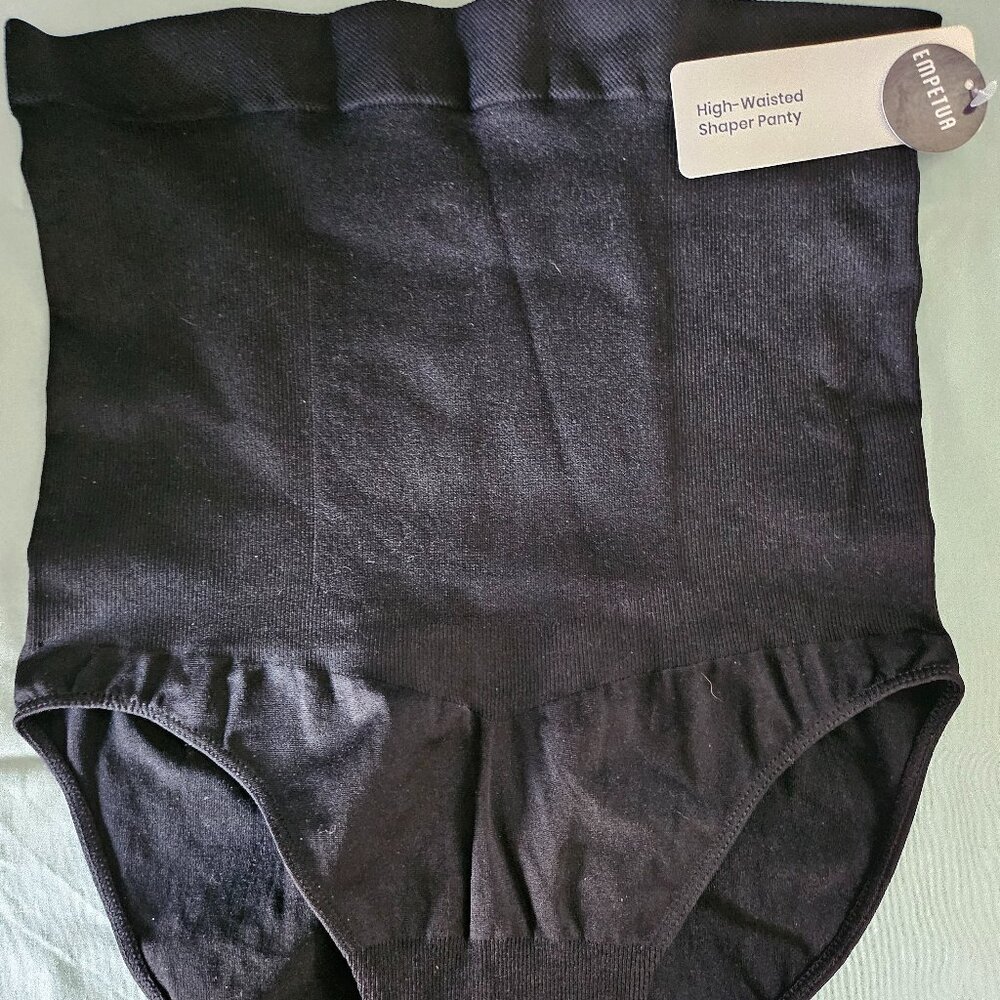 NWT Empetua High Waisted Shaper Panty | Briefs | Color Black | Size XL/XXL
